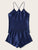 Satin Cami Top With Shorts PJ Set