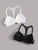 Crochet Back Bra Set 2pack
