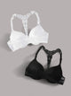 Crochet Back Bra Set 2pack