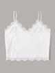 Lace Overlay Cami Top