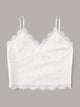 Lace Overlay Cami Top
