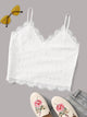 Lace Overlay Cami Top