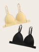 Adjustable Strap Bra Set 2pack