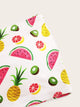 Fruit Print Bandeau Bra Set 2pack