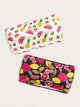 Fruit Print Bandeau Bra Set 2pack