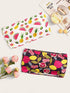 Fruit Print Bandeau Bra Set 2pack