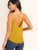 Strappy Crisscross Back Satin Cami Top