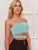 Solid Cut Out Crop Cami Top