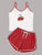 Cherry Print Cami Pajama Set