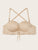 Lace-up Front Bra With Adjustable Strap