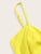 Tie Front Shirred Peplum Cami Top
