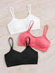 Spaghetti Strap Bra Set 3pack