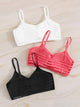 Spaghetti Strap Bra Set 3pack