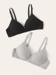 Adjustable Strap Bra Set 2pack