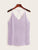 Criss Cross Solid Cami Top