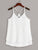 Ring Detail Strappy Layered Hem Top