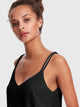 Solid Criss-cross Double Strappy Top