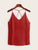 Criss Cross Solid Cami Top