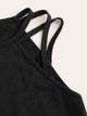 Strappy Detail Solid Top