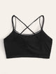 Crisscross Back Bralette