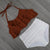 Bikini Set Double Ruffle Swimwear Bathing Suits