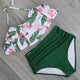 Bikini Set Double Ruffle Swimwear Bathing Suits