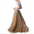 Long Skirts Women Shinning Chiffon Long Skirt