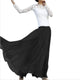 Long Skirts Women Shinning Chiffon Long Skirt