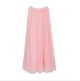 Long Skirts Women Shinning Chiffon Long Skirt