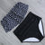 High Waist Bathing Suit Plus Size Swimwear Push Up Bikini Set