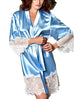 Silk Lace Intimate Sleepwear Robe Night Gown