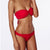 Strapless Bikini Set Solid Bathing Suit Women Plus Size