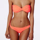 Strapless Bikini Set Solid Bathing Suit Women Plus Size