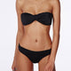 Strapless Bikini Set Solid Bathing Suit Women Plus Size