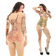 Bodystocking Bodysuits Underwear Tattoo Teddy Plus size