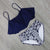 High Waist Swimsuit Halter Sexy Bikini Set