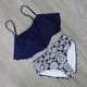 High Waist Swimsuit Halter Sexy Bikini Set