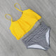 High Waist Swimsuit Halter Sexy Bikini Set