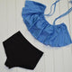 High Waist Swimsuit Halter Sexy Bikini Set