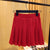 A-Line Pleated Skirt Plus Size Cute School Skirts Uniform