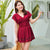 Sexy Mesh Plus Size Swimwear Pearl One piece Swimdress