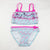 New Girl Swimwear Cute Child Bikini Kids Two Pieces Swimsuit