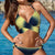 New Sexy Gradient Color Swimwear Women Bikini Set