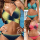 New Sexy Gradient Color Swimwear Women Bikini Set