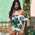 2018 New Sexy Off The Shoulder Solid Swimwear Women One Piece Swimsuit Female Bathing Suit Ruffle Monokini Swim Wear XL