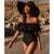 2018 New Sexy Off The Shoulder Solid Swimwear Women One Piece Swimsuit Female Bathing Suit Ruffle Monokini Swim Wear XL