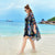 One Piece Swimwear Swimdress with Cover Ups Plus Size