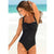 One Piece Swimsuit Women Plus Size Swimwear
