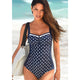 One Piece Swimsuit Women Plus Size Swimwear