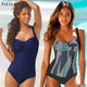 One Piece Swimsuit Women Plus Size Swimwear